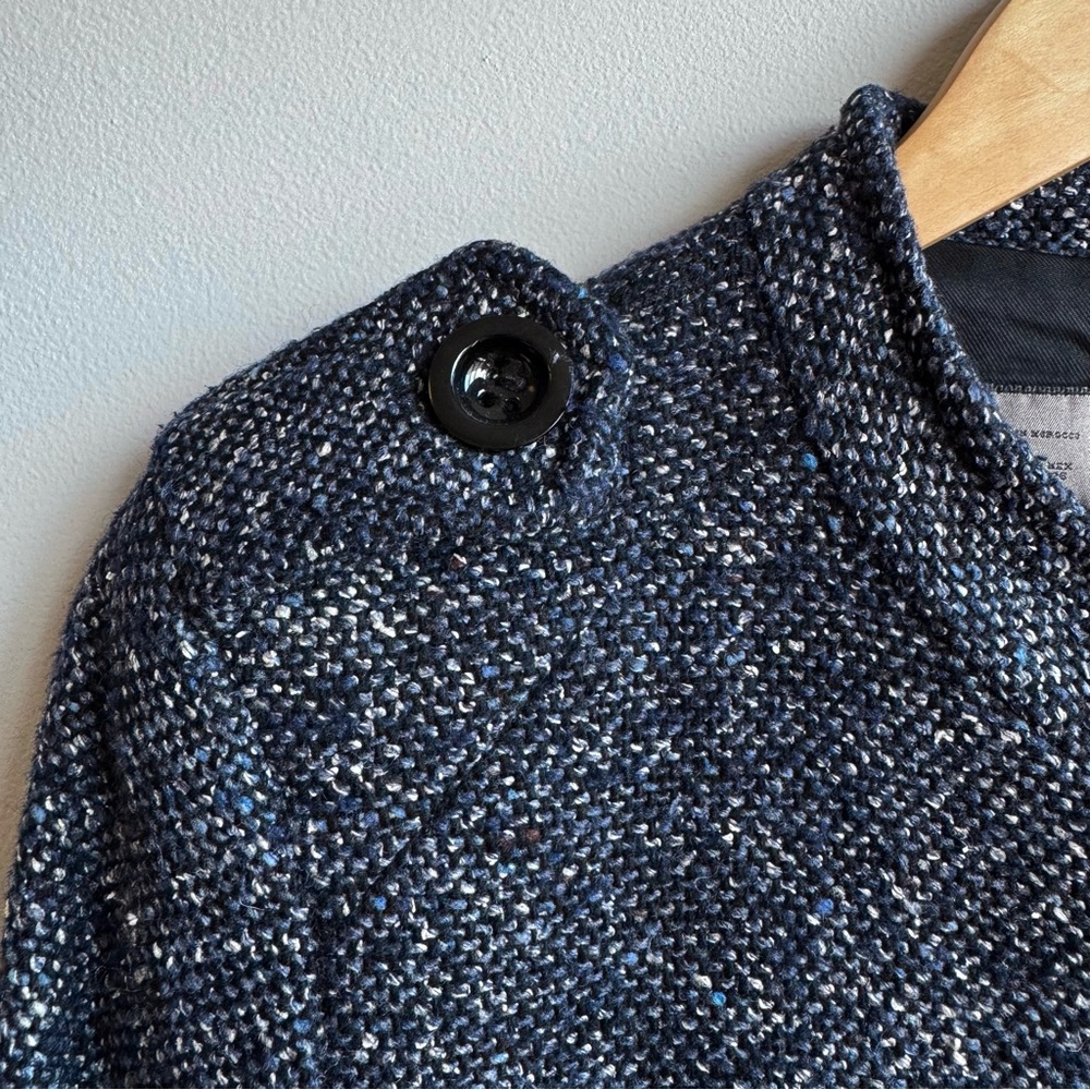 Zara tweed wool coat - Picture 6 of 12